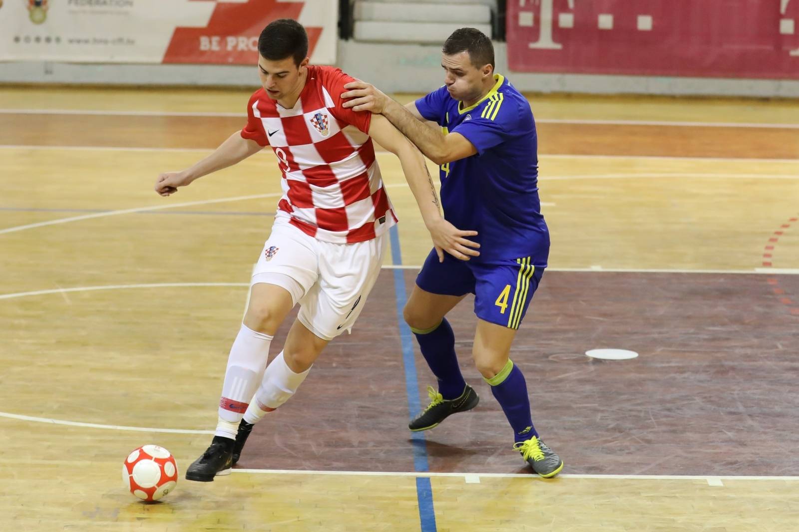 Dubrovnik: Kvalifikacije za futsal svjetsko prvenstvo, Hrvatska - BiH