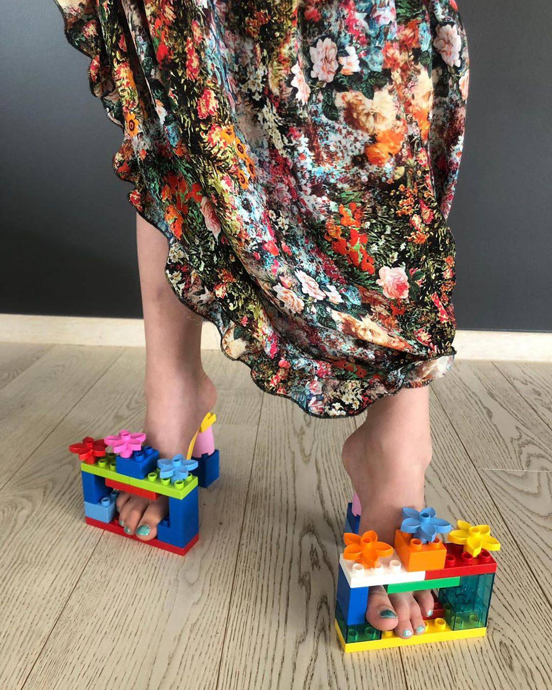 Olja Vori nosila štikle od Lego kocki: Izradio ih je njezin sin...