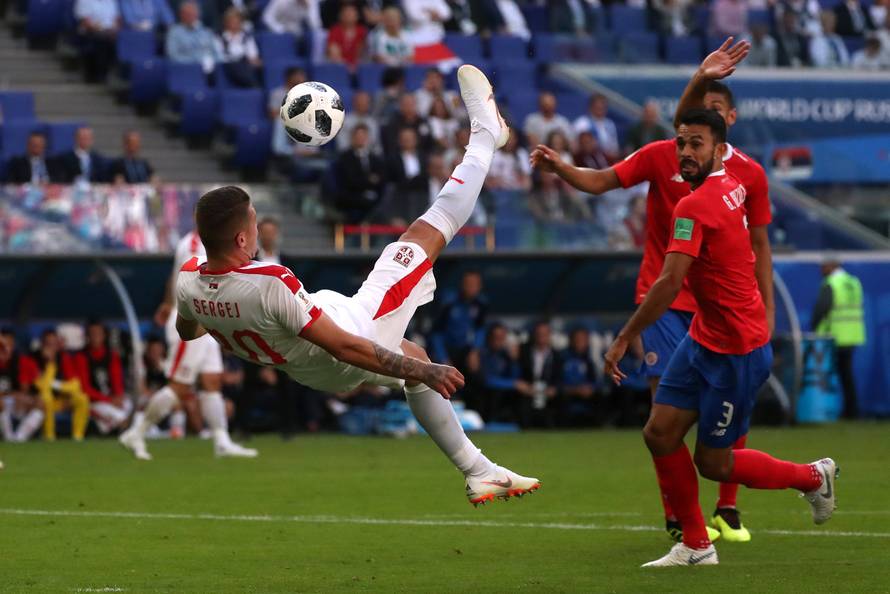 World Cup - Group E - Costa Rica vs Serbia