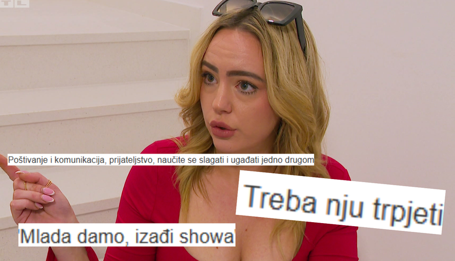 Pale teške riječi između Kristine i Stjepana. Gledatelji 'Braka na prvu': 'Nepristojno ponašanje'