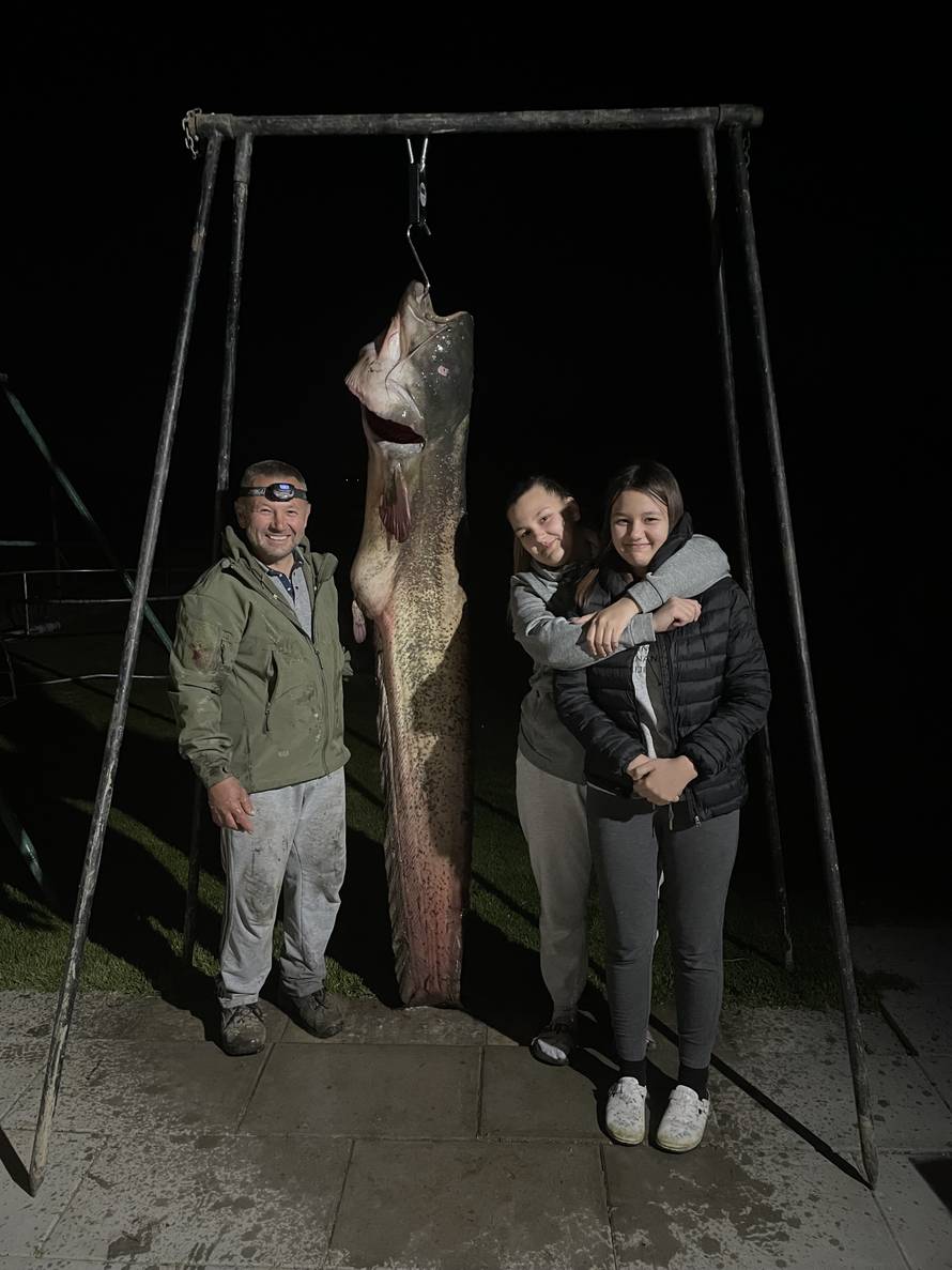 Iz Drave ulovio soma od 56 kila: 'Bila je to borba između njega i mene, još uvijek me bole mišići'