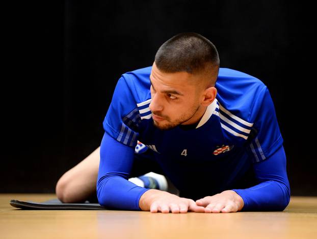 Rovinj: Trening nogometaša Dinama