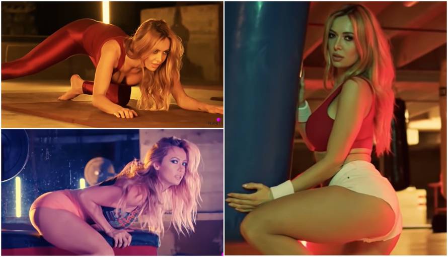 Obline su u prvom planu: Lidija Bačić se izvijala u vrućem spotu