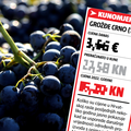 KUNOMJER Kiselo je ovo grožđe kad ga ovoliko plaćamo. U dvije godine kila skuplja za 1,51 euro!