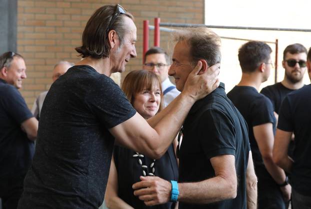 Zagreb: Ispraćaj Ivana Pika Stančića na Krematoriju 