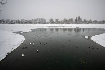 Zagreb: Zimska idila na Jarunu 