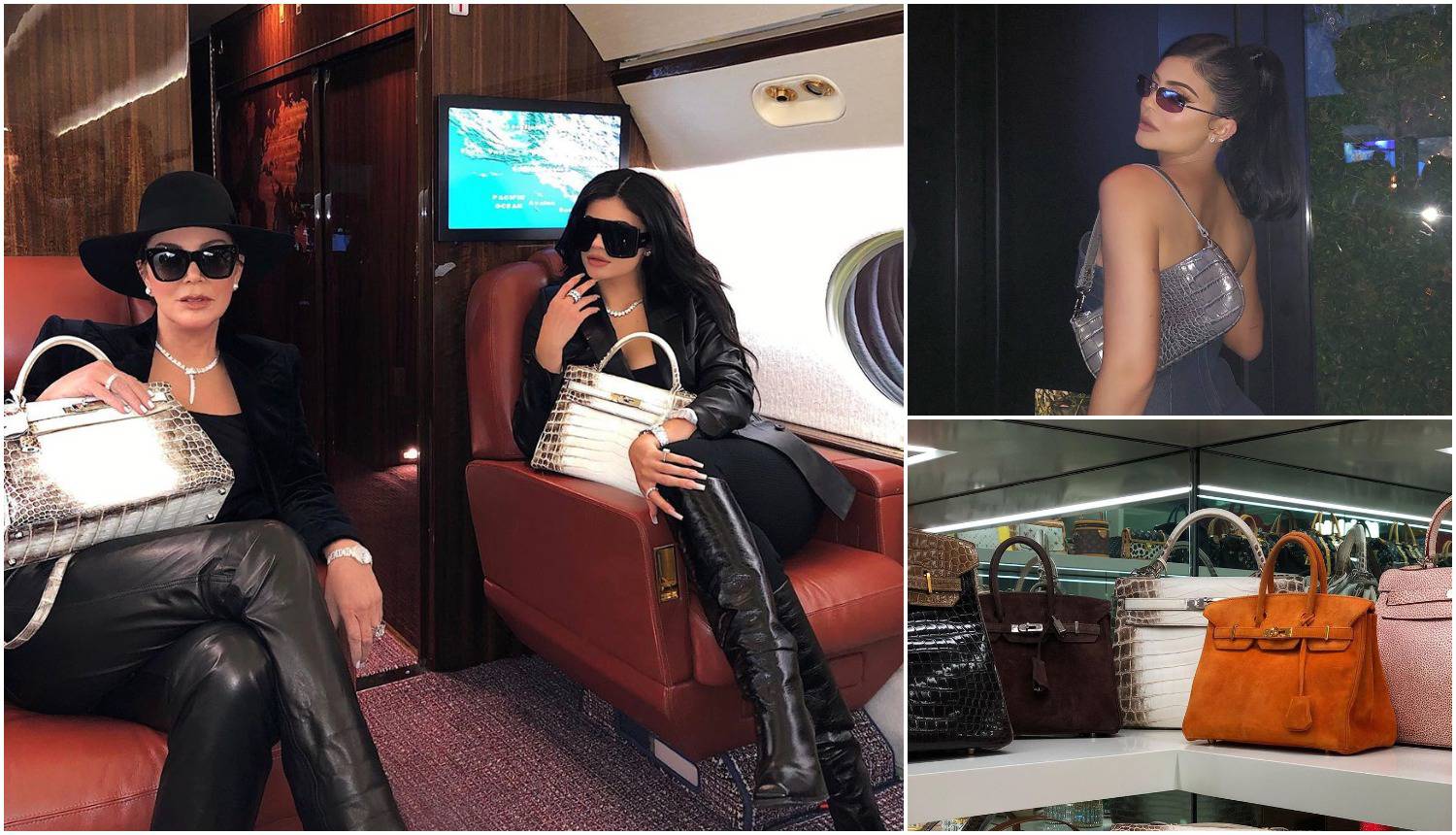 Luksuz: Kylie i Kris ne puštaju torbe od milijun kuna iz ruke