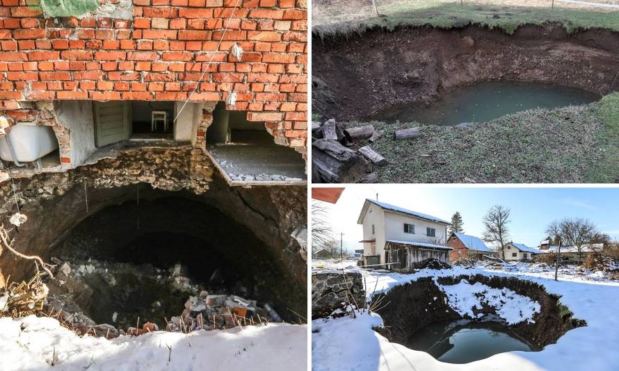 Rupe kod Mečenčana stara su pojava, a potresi su ih ubrzali