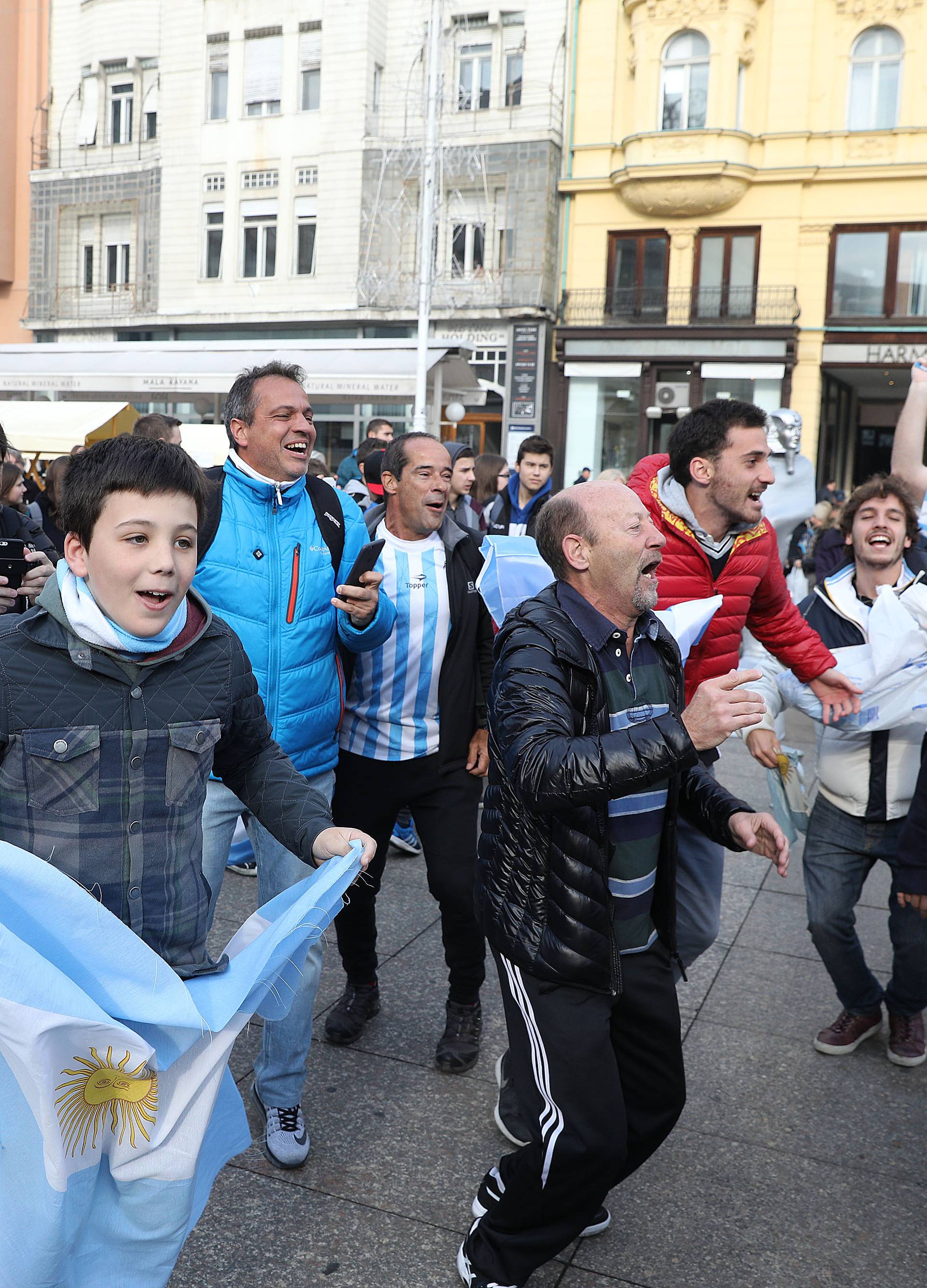 Ludnica u Areni: Argentinci u Zagrebu kao u Buenos Airesu