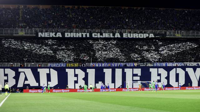 Zagreb: Navijači na utakmicic Dinamo - Real Betis