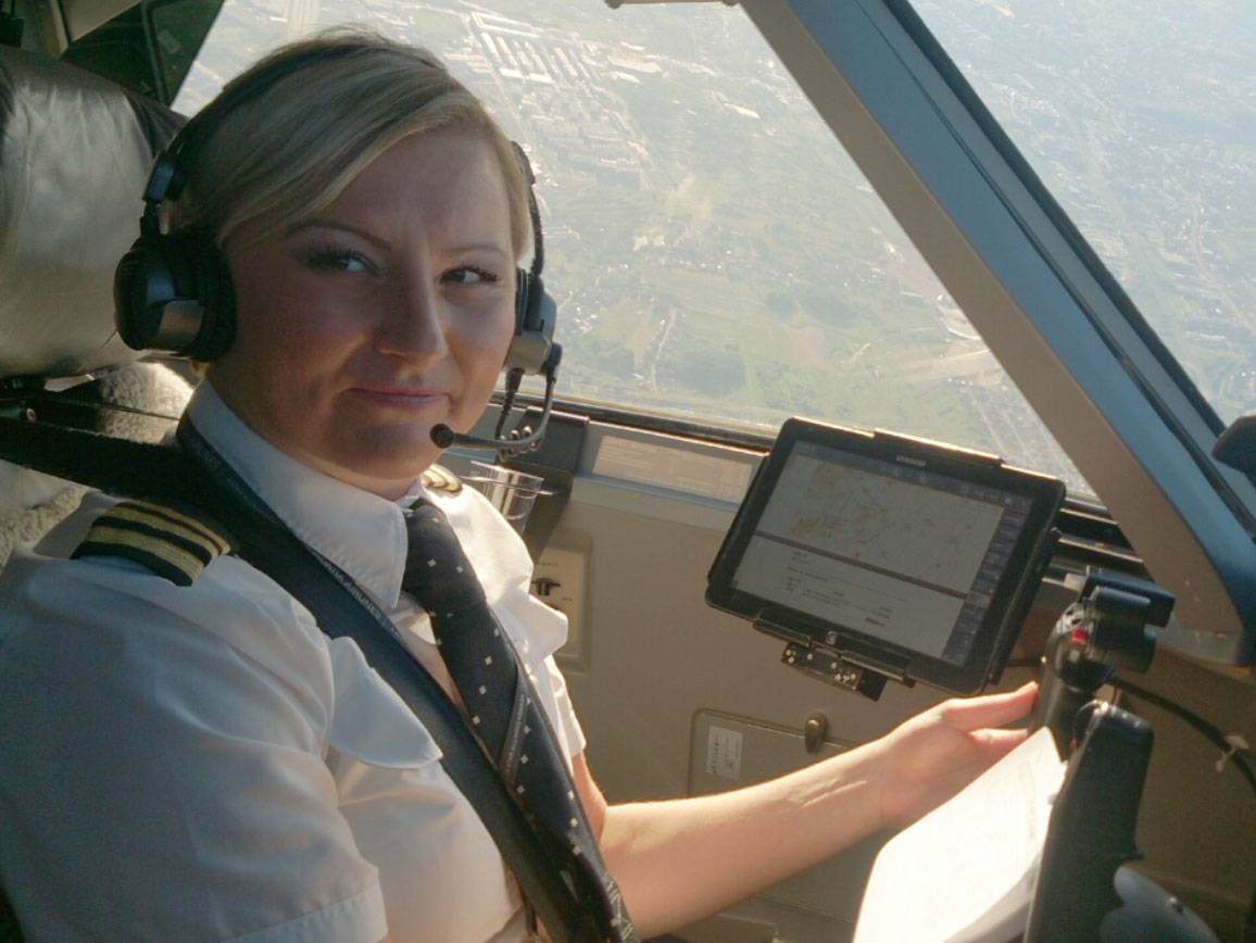 Kristina Mlinarić postala je kapetanica zrakoplova