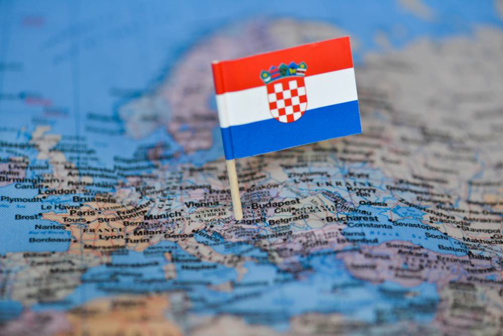 Map,With,Flag,Of,Croatia