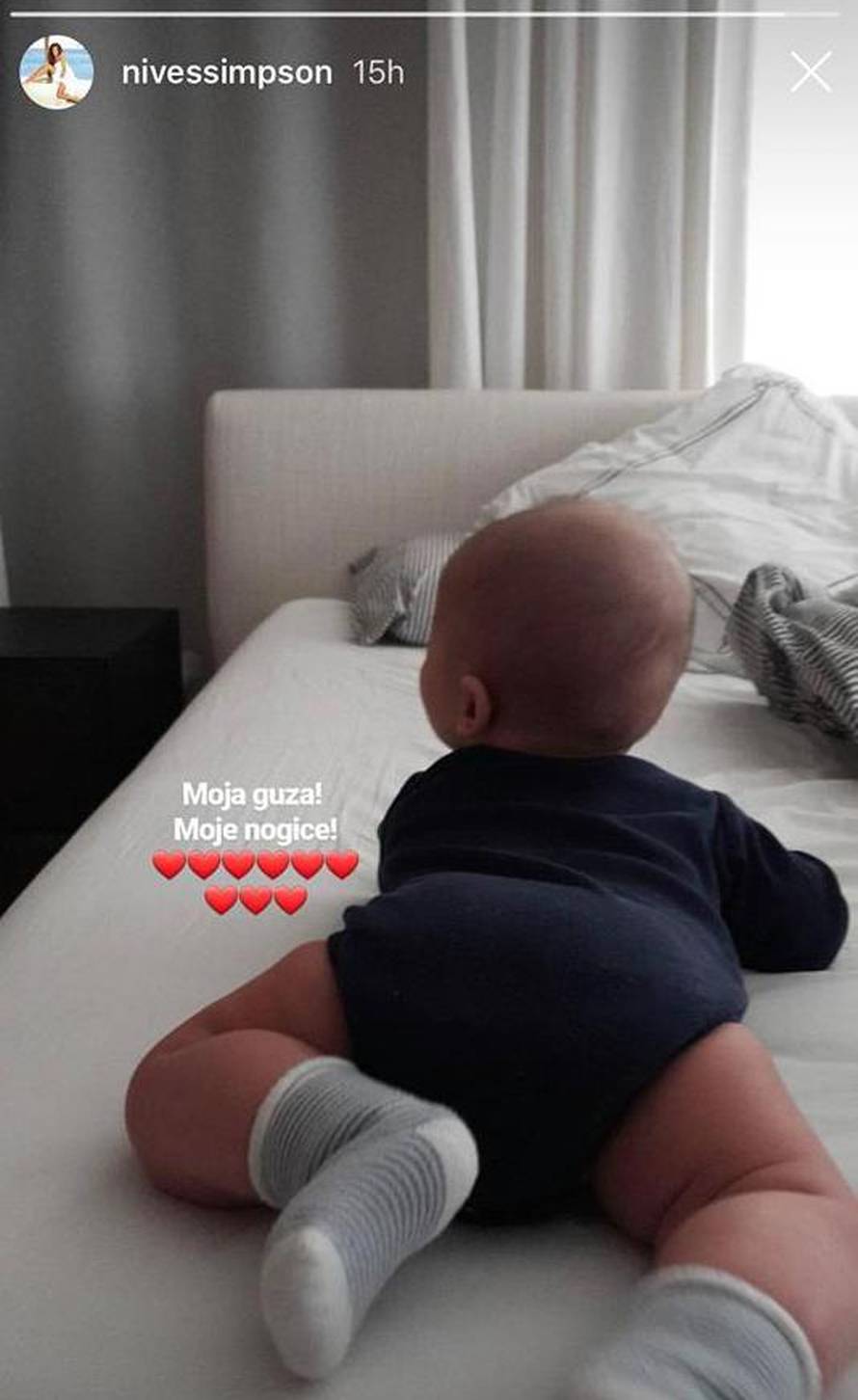 Nives se hvali sinčićem: 'Vozit će te kapetan Oli kad god želiš'