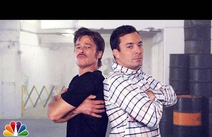 Smiješno 'do bola':  Brad Pitt i Fallon u breakdance 'okršaju'