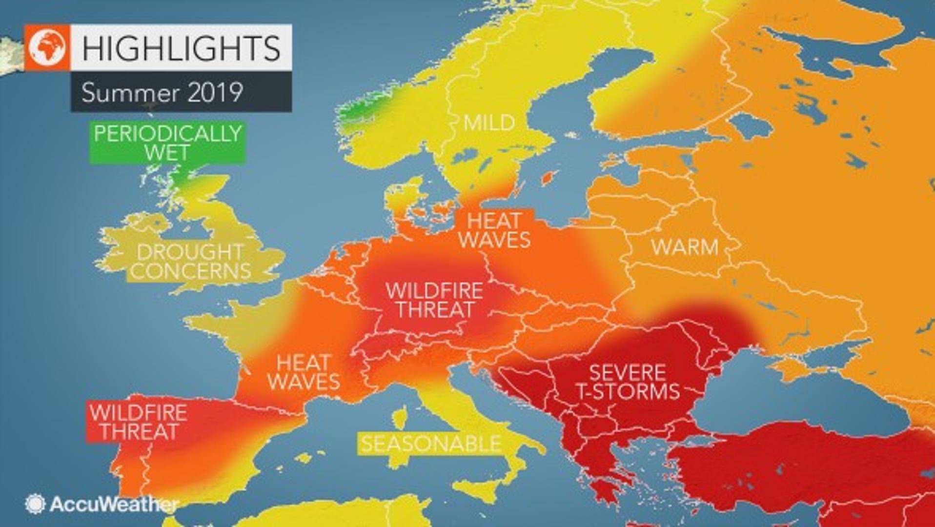 Stižu paklene vrućine i razorne oluje: Nastajat će čak i tornada