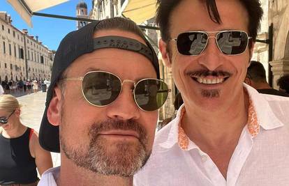 Višnjić i Shane West pozirali su skupa u Dubrovniku: 'Baš je lijepo kad navrate u Hrvatsku'