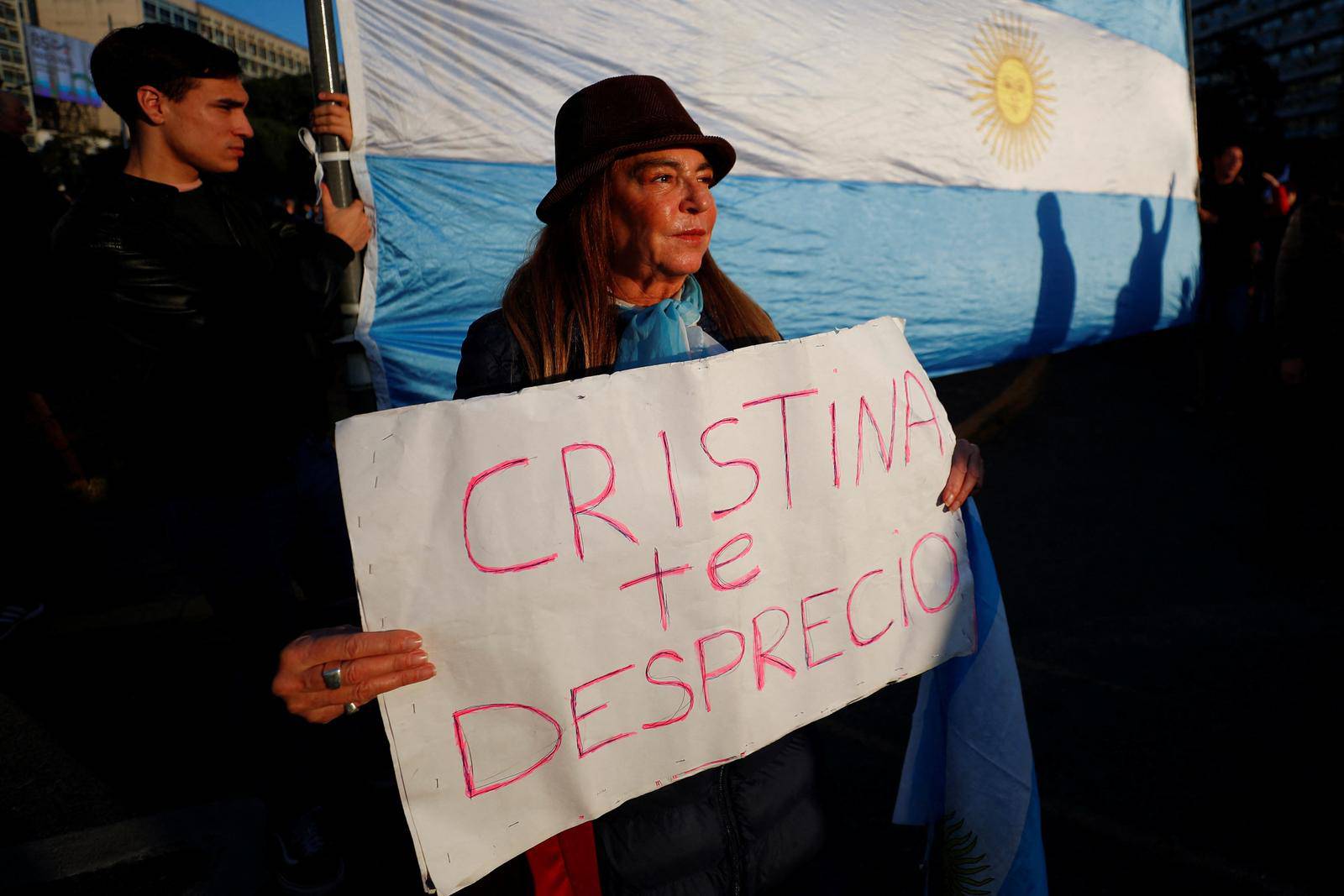 Protest against Argentina's President Alberto Fernandez's administration, on Independence Day, in Buenos Aires