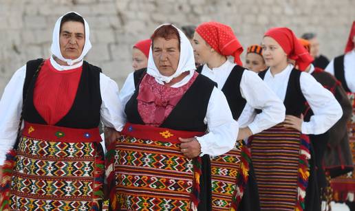 Šibenik: 14. Smotra folklora Šibensko-kninske županije