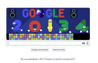 Google želi rasplesanu Novu godinu animiranim Doodleom