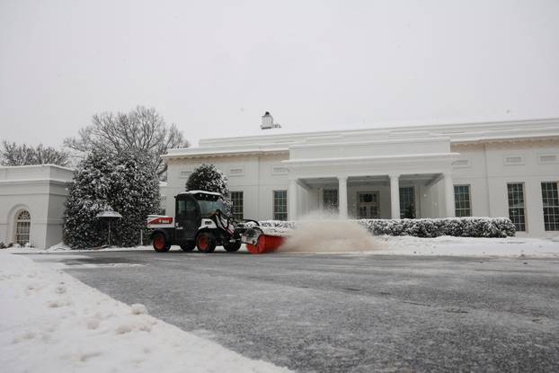 Winter storm in Washington