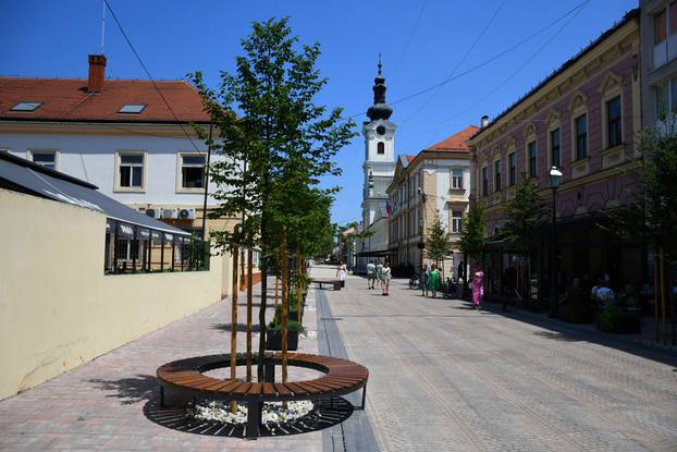 Bjelovar: Završen dio konstrukcijske obnove glavne gradske šetnice, korza