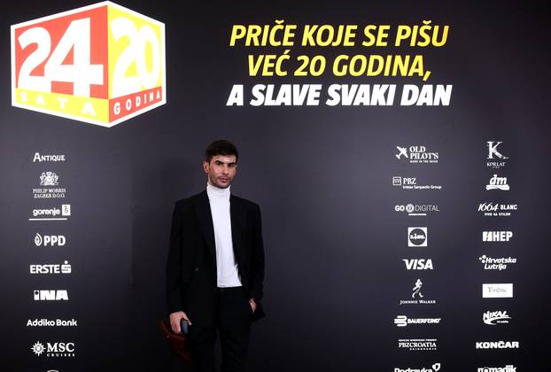 Zagreb: Dolazak uzvanika na proslavu 20. rođendana 24sata