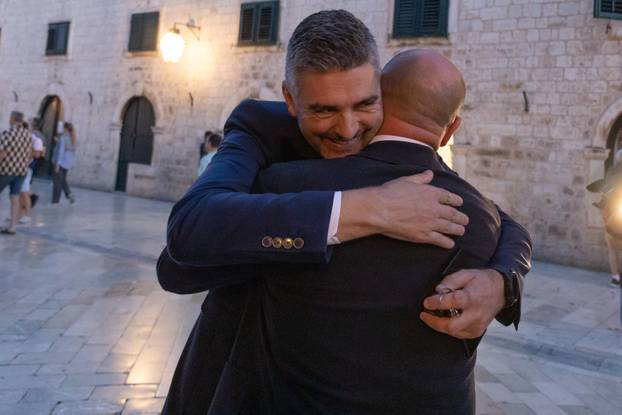 Dubrovnik: Doček izbornih rezultata u stožeru HDZ-a