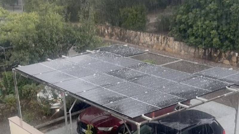 VIDEO Nevrijeme pogodilo Krk: 'Padao je led veličine oraha'