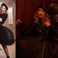 Kylie Minogue odjenula je crnu kožu inspiriranu krinolinom