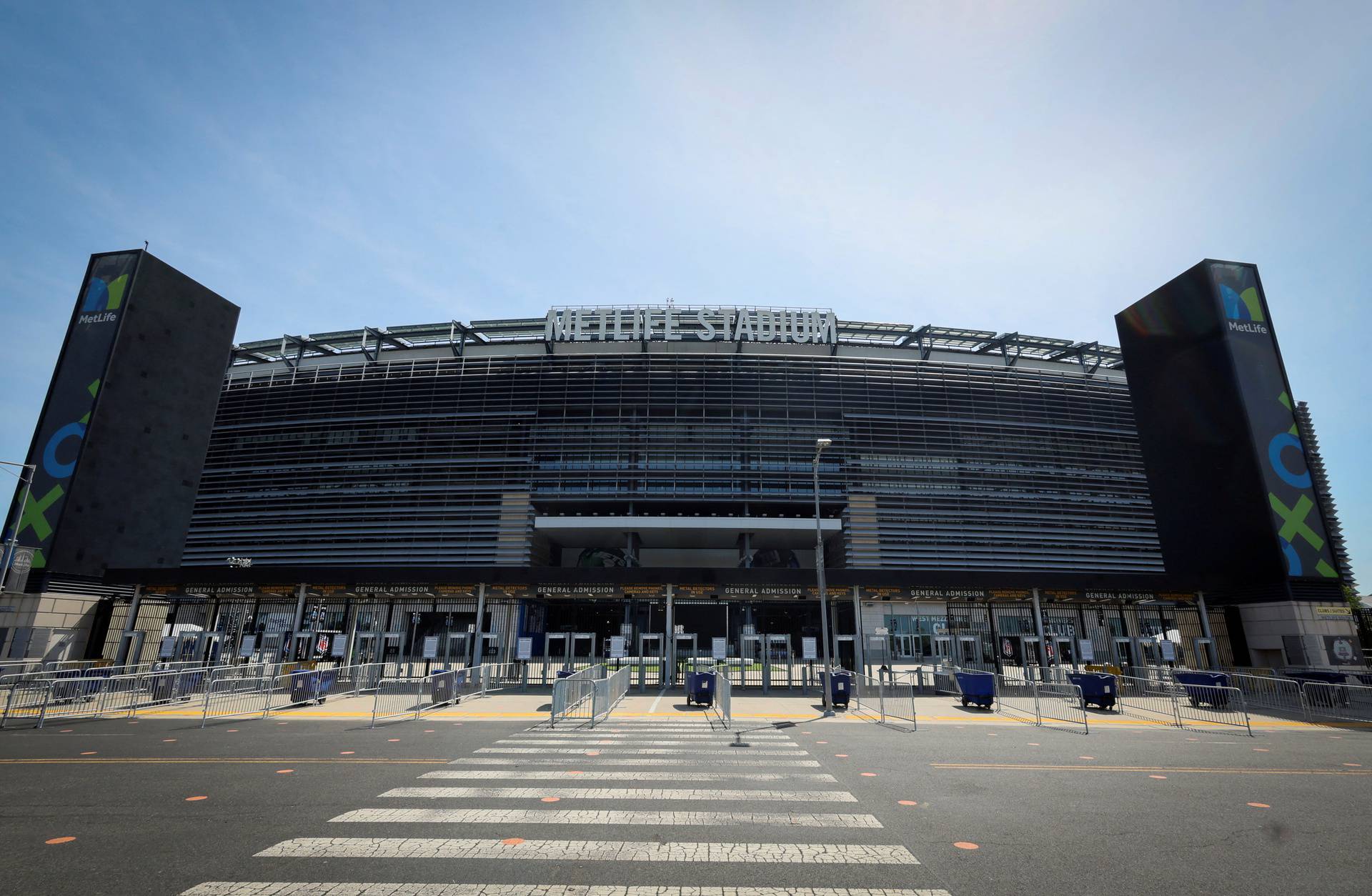 FILE PHOTO: MetLife Stadium is pictured in East Rutherford, New Jersey