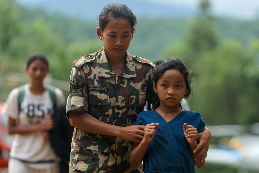 Aftermath of deadly flash floods and mudslides in Nepal