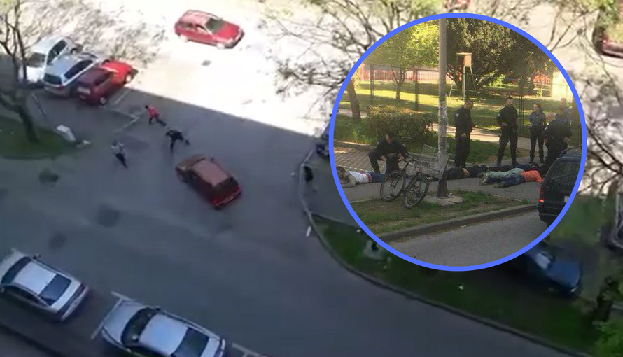 Ekskluzivna snimka: Autom je nasrnuo na trojicu u Zagrebu!