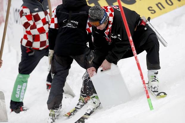 Zagreb: Prva vožnja muškog slaloma Audi FIS Svjetskog skijaškog kupa