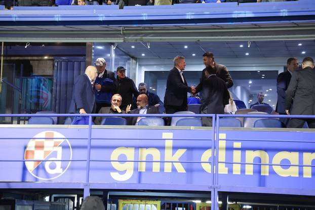 Zagreb: Zanimljiva i poznata lica na utakmici Dinamo - Hajduk