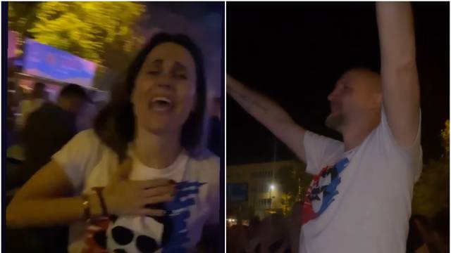 Supružnici Rađa kao najveći obožavatelji na koncert stigli u majicama s likom Miše Kovača
