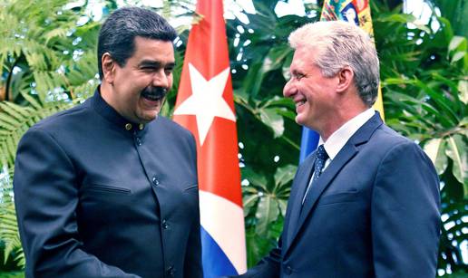 Maduro je prvi strani državnik kojega je primio Diaz-Canel