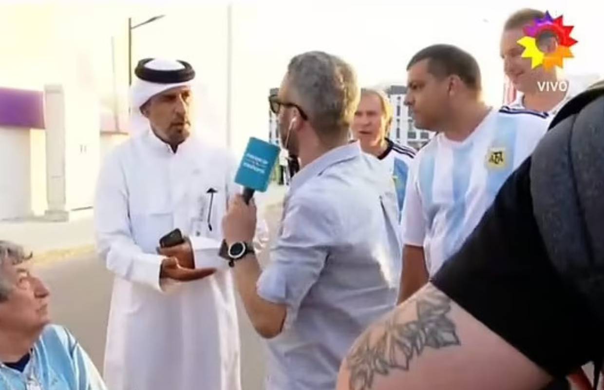 VIDEO Katarci upali u javljanje uživo i prekinuli TV program