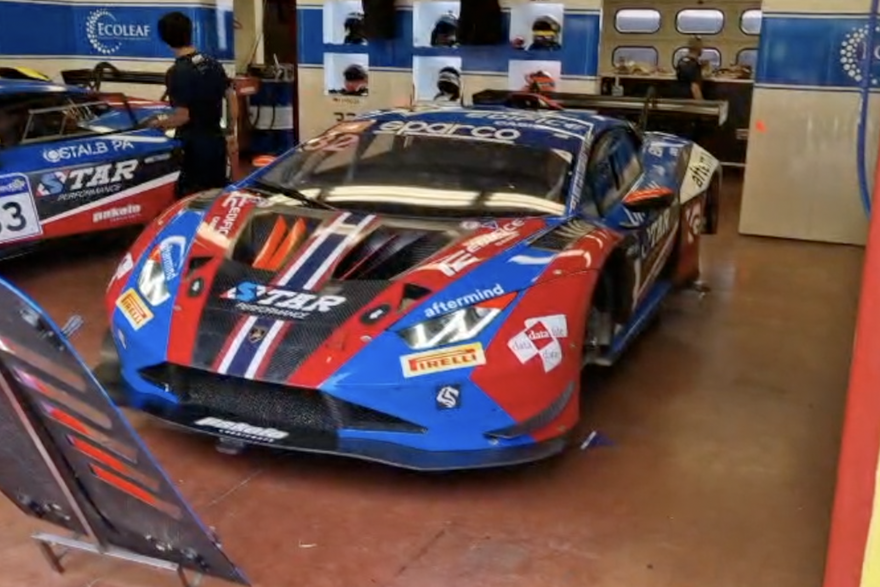 Zadnja provjera Lamborghini Huracana prije utrke