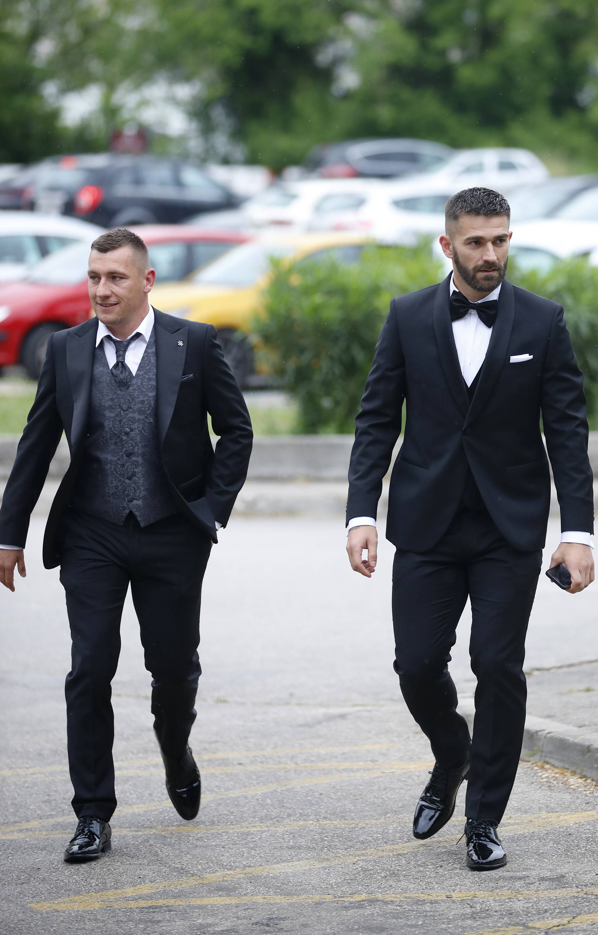 Split: Marko Livaja dolazi u crkvu na svadbu s Iris Rajčić 