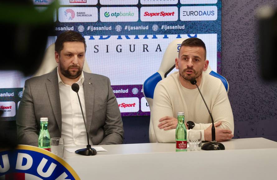 Split: Konferencija za medije u Hajduku