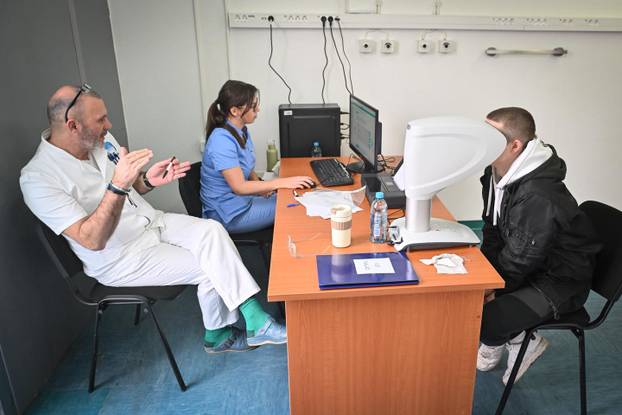 FOTO Ovako izgleda liječnički pregled prije vojne obuke