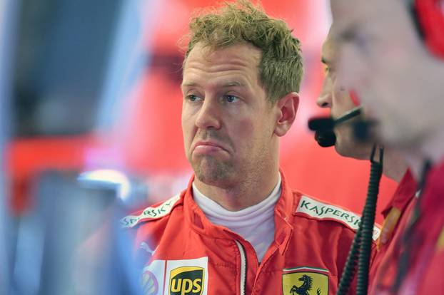 Vettel apparently leaves Ferrari at the end of the year !.