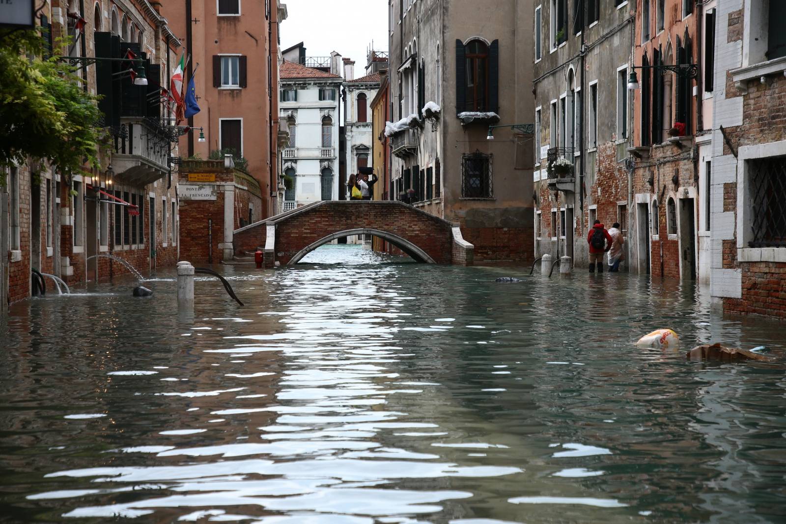 Extraordinary high water in Venice on November 15th 2019