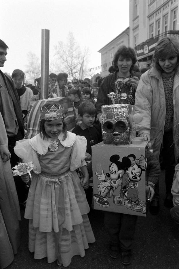 Samoborski fašnik, 9.2.1990.