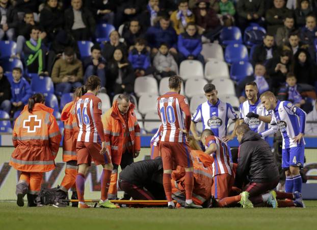 Football Soccer - Deportivo Coruna v Atletico Madrid - Spanish La Liga Santander