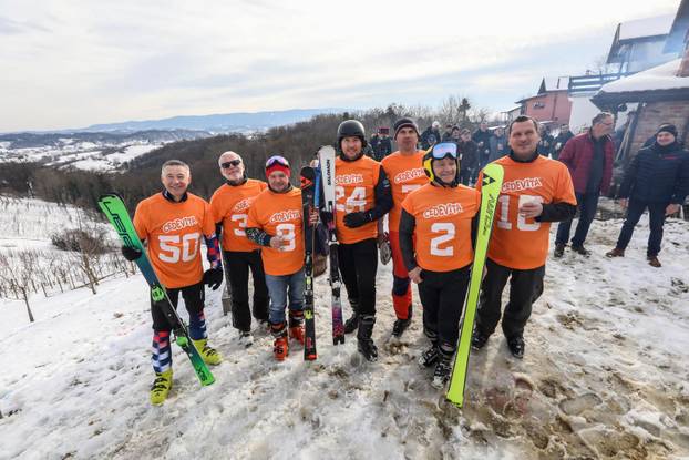 24SATA Zabok: Organizirano je natjecanje u skijaškim skokovima "Turneja 4 brega"