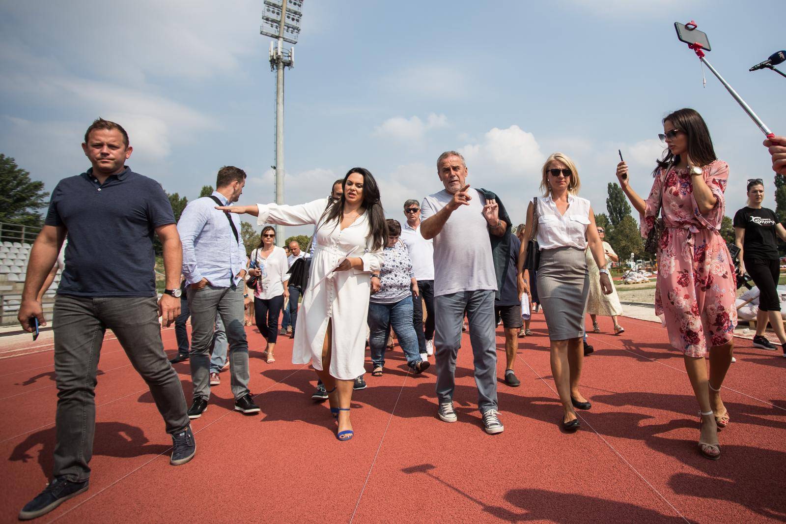 Zagreb: Obilazak atletske staze na Mladosti uoÄi HanÅ¾ekoviÄevog memorijala