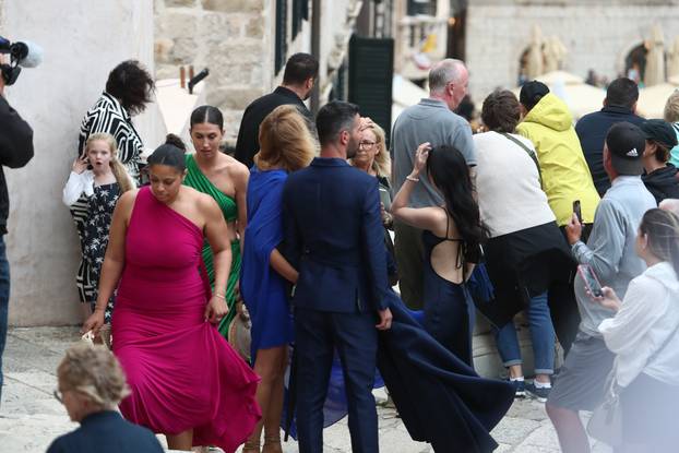 ARHIVA - 2024. Dubrovnik: Vjenčanje Nicole Artukovich i Liama Stewarta u crkvi sv.Ignacija