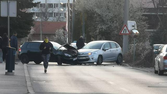 Sudar na Kamenarki u Zagrebu