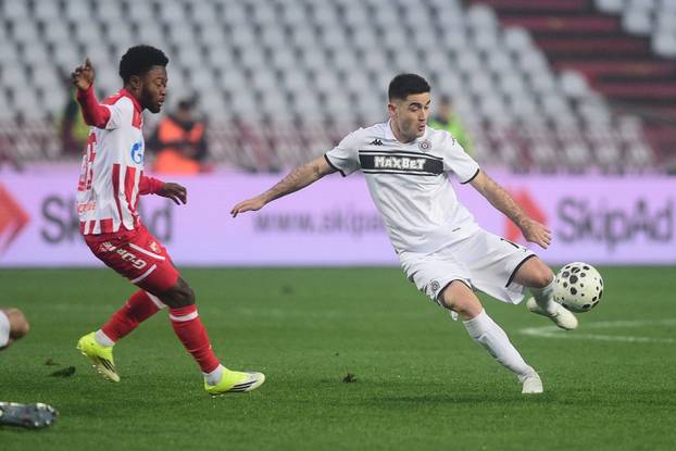 Beograd: Susret Crvene zvezde i Partizana u 24. kolu Mozzart Super lige Srbije